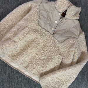 CRESCENT Harley Sherpa Jacket Women’s Small Cream